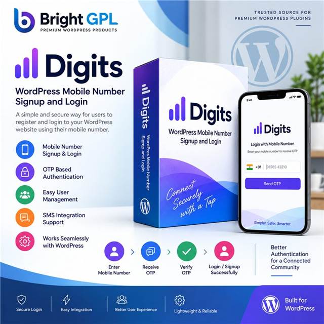 Digits WordPress Mobile Number Signup and Login Plugin